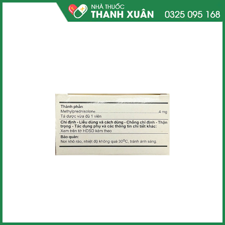 Metpredni 4 A.T kháng viêm, điều trị viêm khớp dạng thấp, lupus ban đỏ và hội chứng thận hư nguyên phát,...